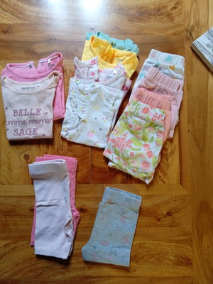 Orchestra summer clothes set for 6 months 67 cm like new