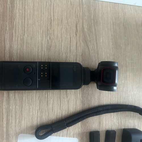 DJI Pocket 2 4K Vlogging Camera like new with accessories and ring light