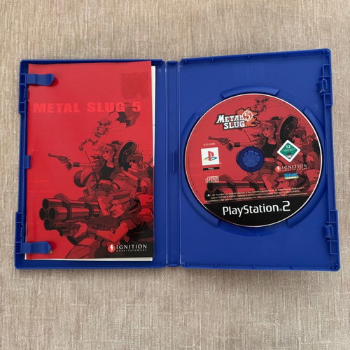 Metal Slug 5 PlayStation 2 PAL used complete