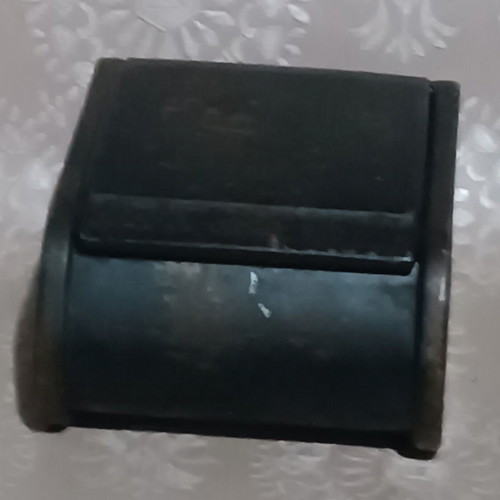 Japanese old metal cigarette box used with painted patterns