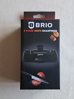 Two-Stage Knife Sharpener with Suction Base New