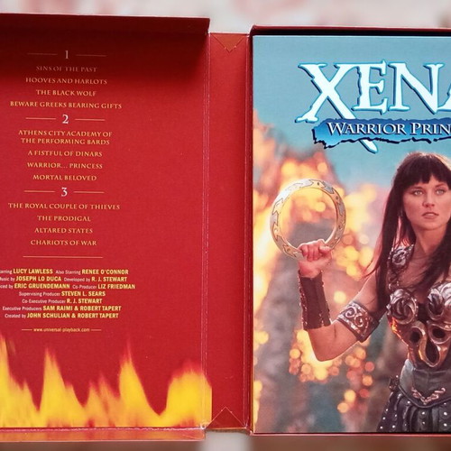 Xena Warrior Princess 3 DVD boxset like new, season one