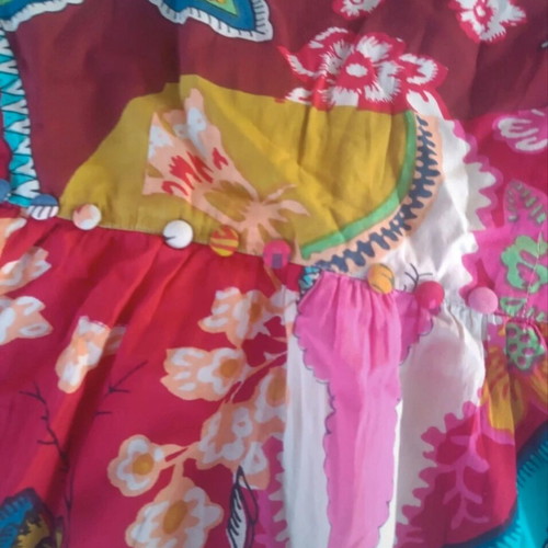 Aaiko top Small colorful like new, 100% cotton