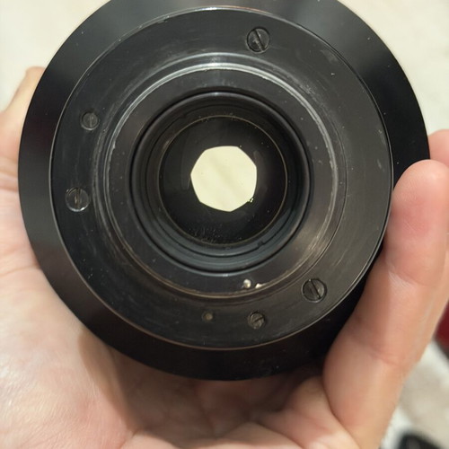 Carl Zeiss Jena DDR Sonnar 200mm f/2.8 MC lens used with Praktica B mount and original case