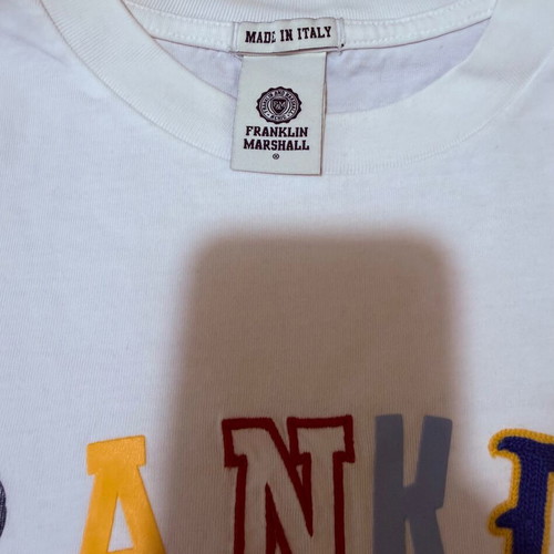 Franklin & Marshall T-shirt new, size Small, white