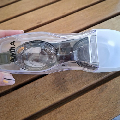 Swimming goggles AMILA with +2.50 corrective lenses new