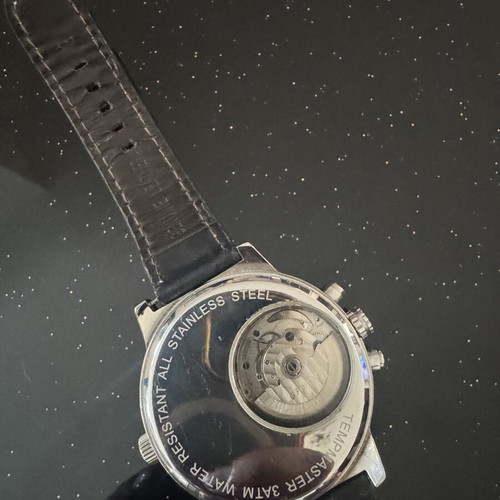 G.Ferreti automatic watch like new with date, moon phases, temperature, humidity