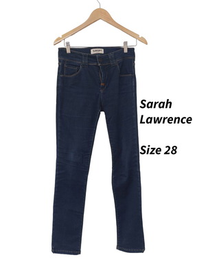 Sarah Lawrence jeans size 28 used, dark blue