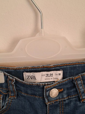 Zara jeans no 92 18-24 months like new
