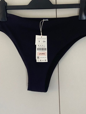 Oysho women's bikini bottom black size S new with tag