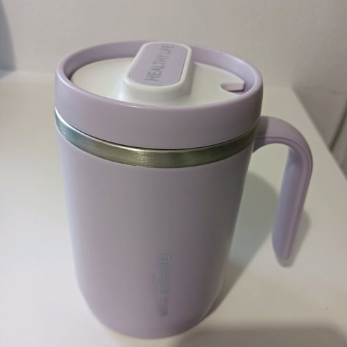 Thermos mug in lilac color like new