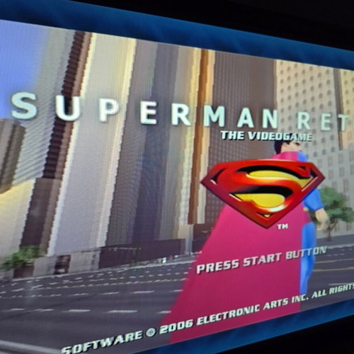 Superman Returns PS2 game