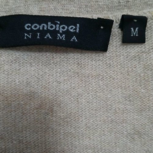 Conbìpel wool women's cardigan like new, beige, size M