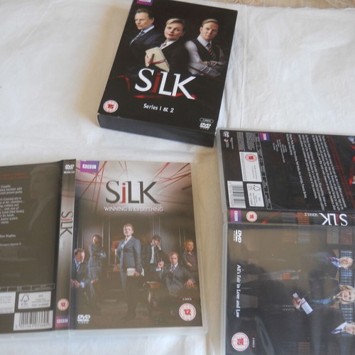 Silk Series 1 and 2 DVD used, English with subtitles