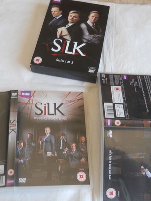 Silk Series 1 and 2 DVD used, English with subtitles