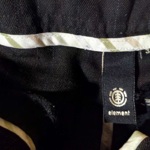 Element Black Chino Trousers Size 32 New Never Used