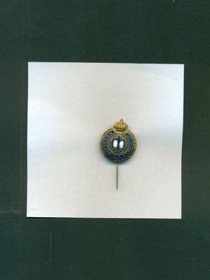 Military lapel pin used from the 1950s