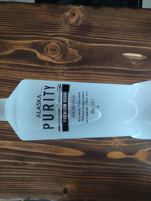 Vodka Alaska Purity 3L new collectible illuminated bottle