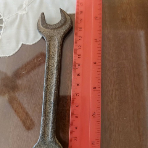 Vintage wrench sizes 17 and 13 used, made in Gabrovo