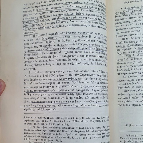 Genikai Archai tou Dikaiou ton Pandekton book used, Greek