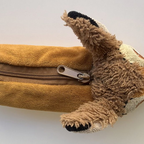 Disney plush Bambi pencil case used with zipper