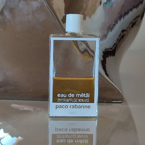 Paco Rabanne Eau de Metal 20ml Eau de toilette used