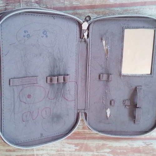 Top Model school pencil case used