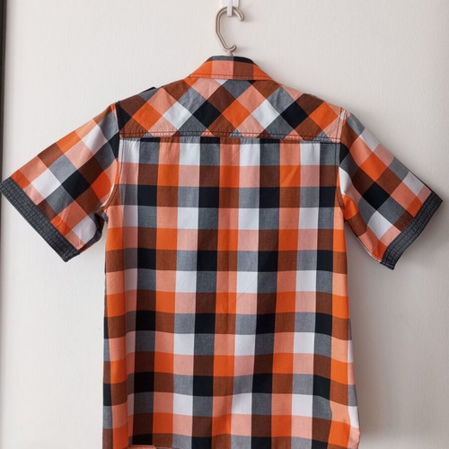 C&A Boys' Checked Shirt Size 158-164 Like New