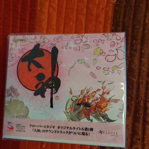 Okami Official Soundtrack OST CD new, collectible edition