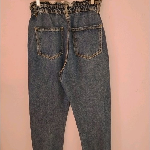 Paperbag jeans Zuiki like new, blue, size S 36
