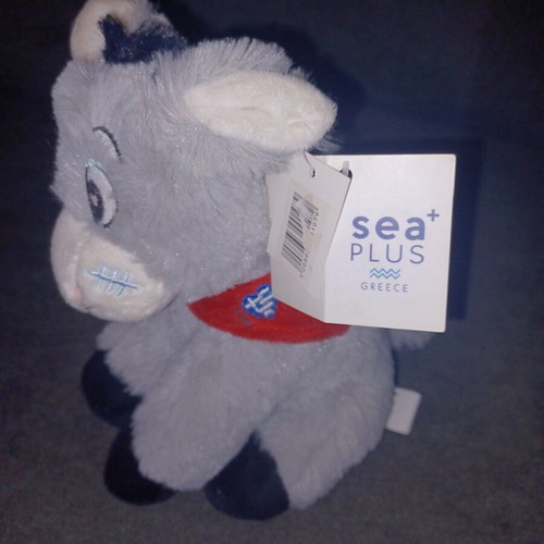 Donkey I love Santorini Sea plus Greece like new