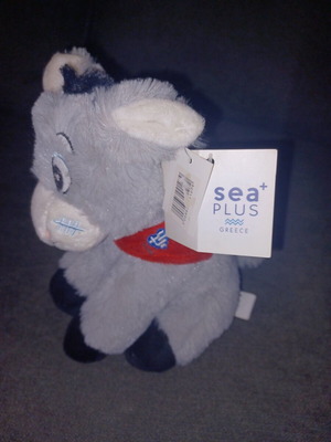 Donkey I love Santorini Sea plus Greece like new