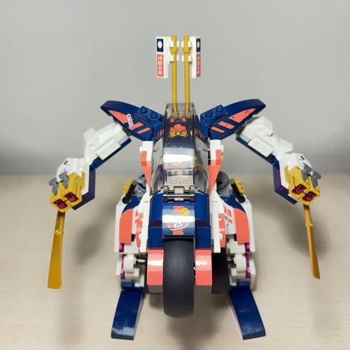 Lego Ninjago set 71792 Sora’s transforming mech bike racer like new