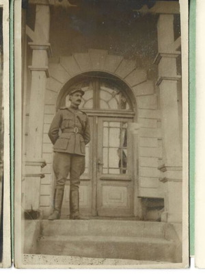Military soldier photos 1919, set of 3