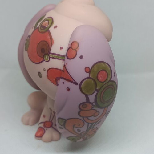 Littlest Pet Shop Jumbo Purple Bunny figure used for custom project