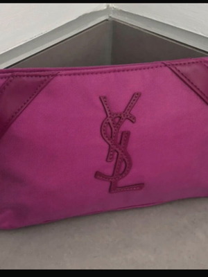 YSL beauty bag limited edition like new, magenta