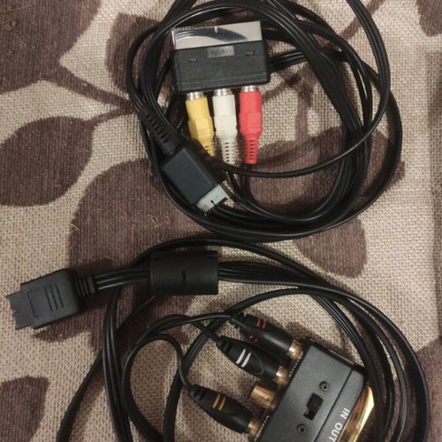 PlayStation 2 (PS2) console and accessories used bundle