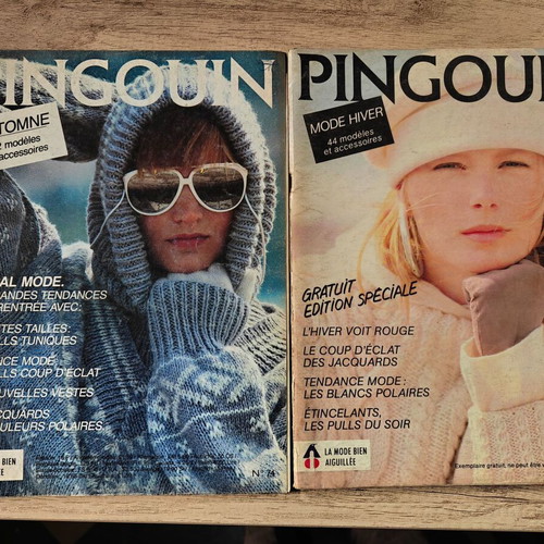 Pack of used magazines Eseis & to Pleximo, Ekeini & Pingouin