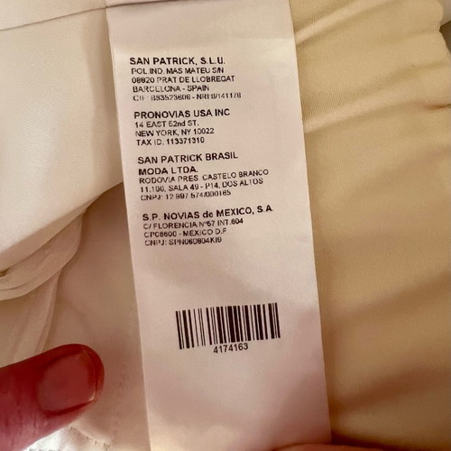 Pronovias wedding dress like new, off-white, size M