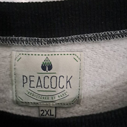 Peacock Grey crewneck sweatshirt like new, cotton, XXL-3XL