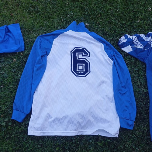 Ethnikos Piraeus match worn jersey 1991-92, authentic