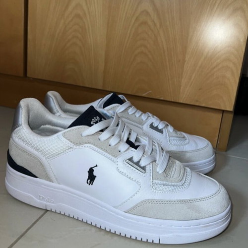 Polo Ralph Lauren Masters Court sneakers white navy, like new