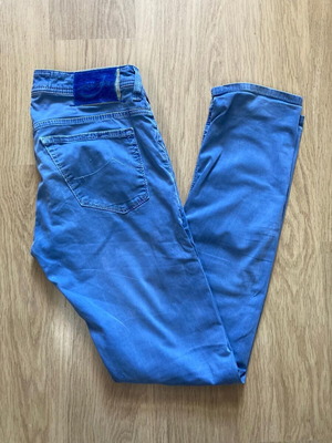 Jacob Cöhen Style J613 jeans size 31 like new, blue/turquoise