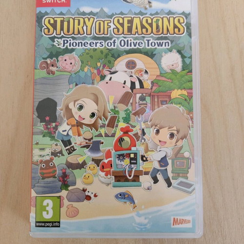 Story of Seasons: Pioneers of Olive Town Nintendo Switch game like new