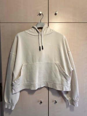 Φούτερ Zara λευκό βαμβακερό σαν καινούργιο