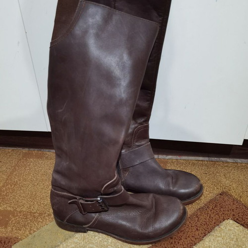 Brown Reaction Kenneth Cole boots used, leather, size 36