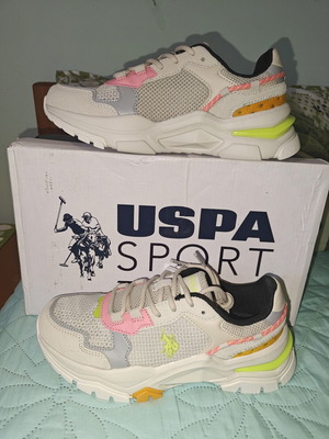 U.S. Polo Assn. Vincent Wmn 4Fx sneakers new, multicolor, size 37
