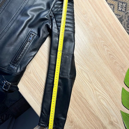 Diesel leather jacket like new, size S, black