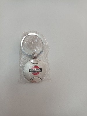 Μπρελόκ μεταλλικό ασημί Nissan ΡΒΒ καινούργιο