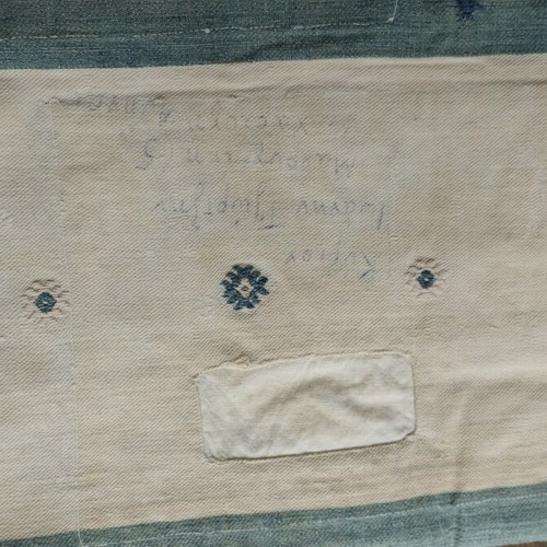 Woven sack used, old handloom fabric